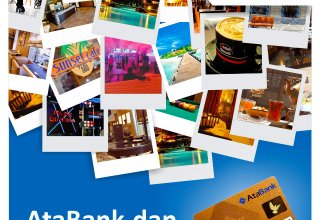 "AtaBank" premium kartlara endirimlər təklif edir