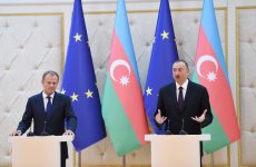 Ильхам Алиев: Азербайджан видит позитивное развитие в партнерстве с ЕС