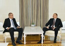 Президент Ильхам Алиев принял посла Израиля в связи с завершением его дипмиссии