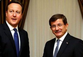 Turkish PM had a phone talk with the Prime Minister of Great Britain