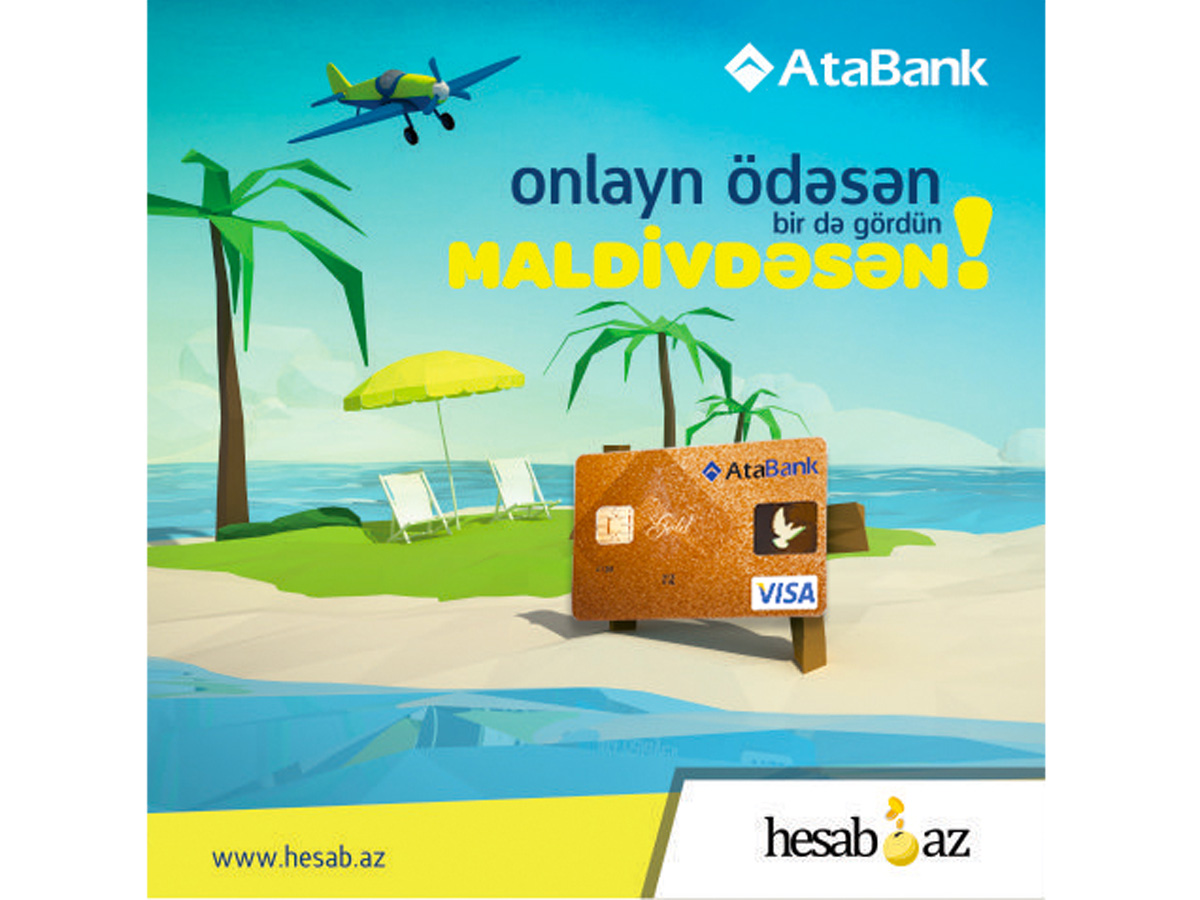 “AtaBank” Visa kartlarını istifadə edərək mükafat qazanın