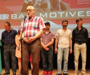 Азербайджанские актеры отметили День кино (ФОТО)