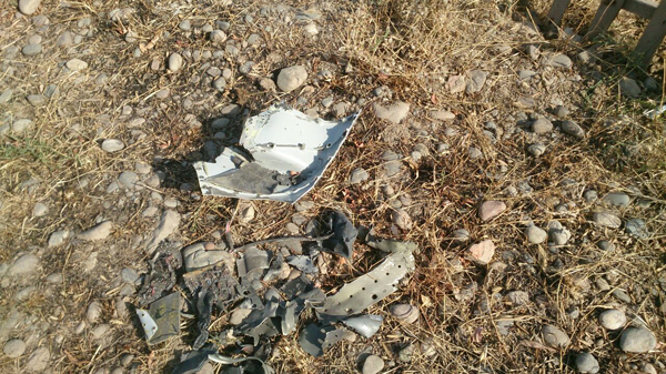 Azerbaijani military destroys 2 more Armenian drones (PHOTO)