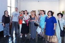 Мысли и чувства Гюльшан Гаджиевой: выставка в Баку (ФОТО)