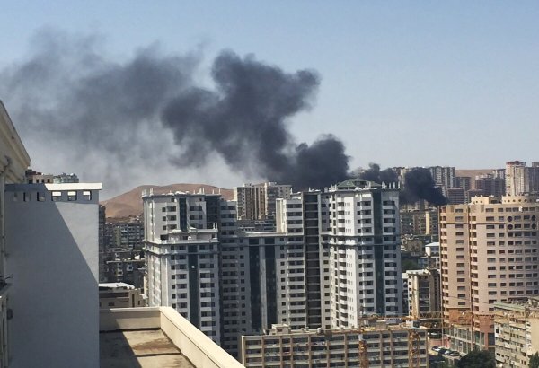 Fire in Baku’s Yasamal district extinguished (UPDATE 2)