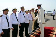 Rus askeri gemileri Bakü'de (özel haber) - Gallery Thumbnail