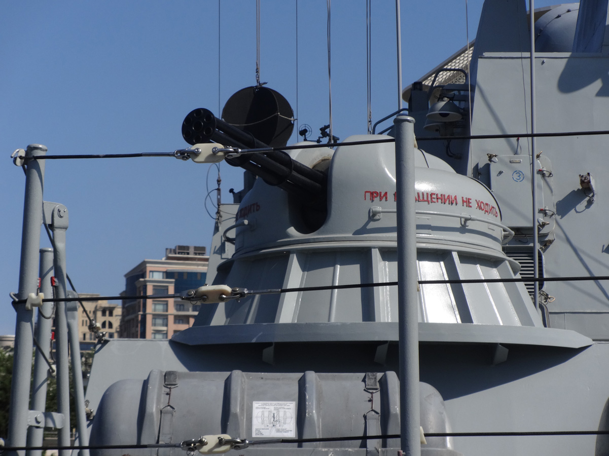 Friendly visit by Russian military ships to Azerbaijan (PHOTO)
