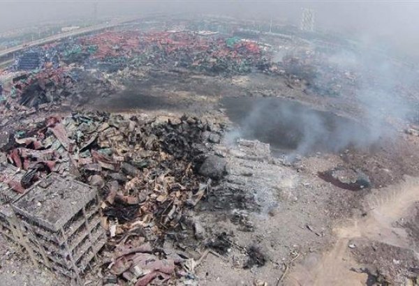 Эксперты ускорили очистку от химикатов на месте взрыва в Тяньцзине