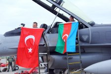 В Азербайджан прибыла авиационная группа Турции для участия в “TurAz Qartalı-2015”