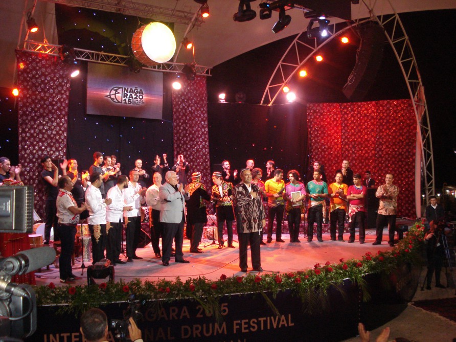 Впервые на Кавказе в Шеки прошел фестиваль ударных инструментов (ФОТО)