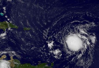 В Мексиканском заливе сформировался тропический шторм "Нестор"