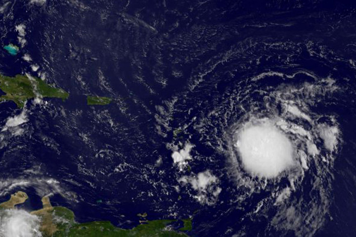 Ураган "Харви" набрал силу в четыре балла по пятибалльной шкале