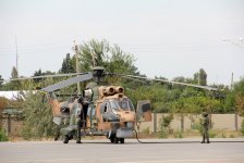 “TurAz Qartalı - 2015” təlimlərinə döyüş helikopterləri də qoşulub (FOTO,VİDEO)