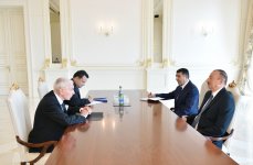 Azerbaijani president receives Director General of International Organization for Migration