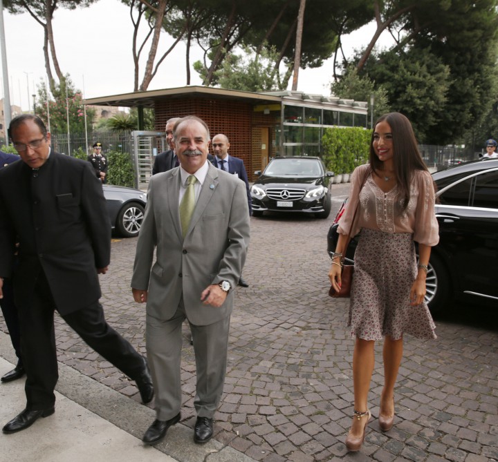 Лейла Алиева встретилась в Риме с генеральным директором FAO (ФОТО)