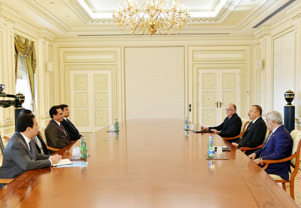 Ильхам Алиев принял президента Petronas