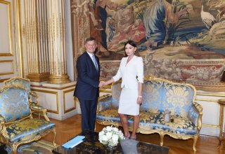 Mehriban Əliyeva Fransa Prezidenti Administrasiyasının baş katibi ilə görüşüb (FOTO)