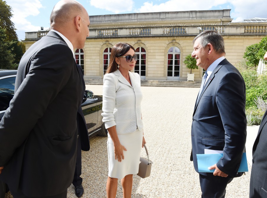 Mehriban Əliyeva Fransa Prezidenti Administrasiyasının baş katibi ilə görüşüb (FOTO)