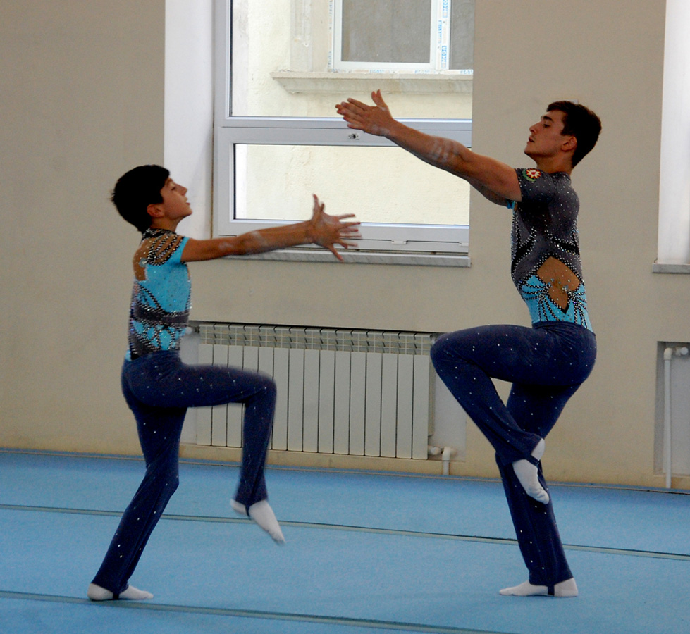 Стартовал 22-й чемпионат Баку по акробатической гимнастике (ФОТО)