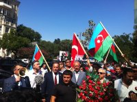 Azerbaycan'da teröre tepki yürüyüşü (Foto Haber)