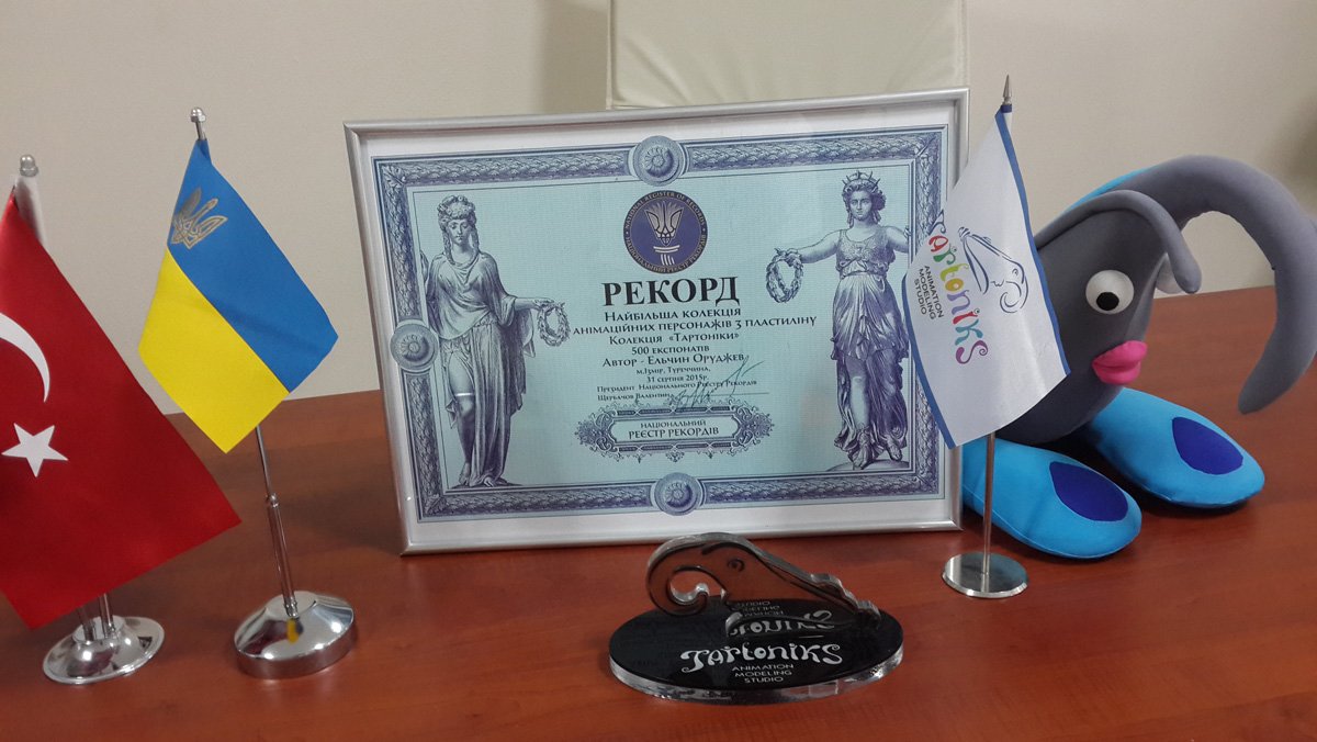 Азербайджанец установил рекорд Украины и получил награду в Турции (ФОТО) - Gallery Image