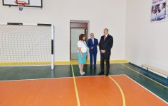 Президент Азербайджана ознакомился с состоянием Техническо-гуманитарного лицея после реконструкции (ФОТО)