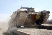 Azerbaycan'da askeri tatbikatlara zırhlı araçlar katıldı (Foto Haber) - Gallery Thumbnail