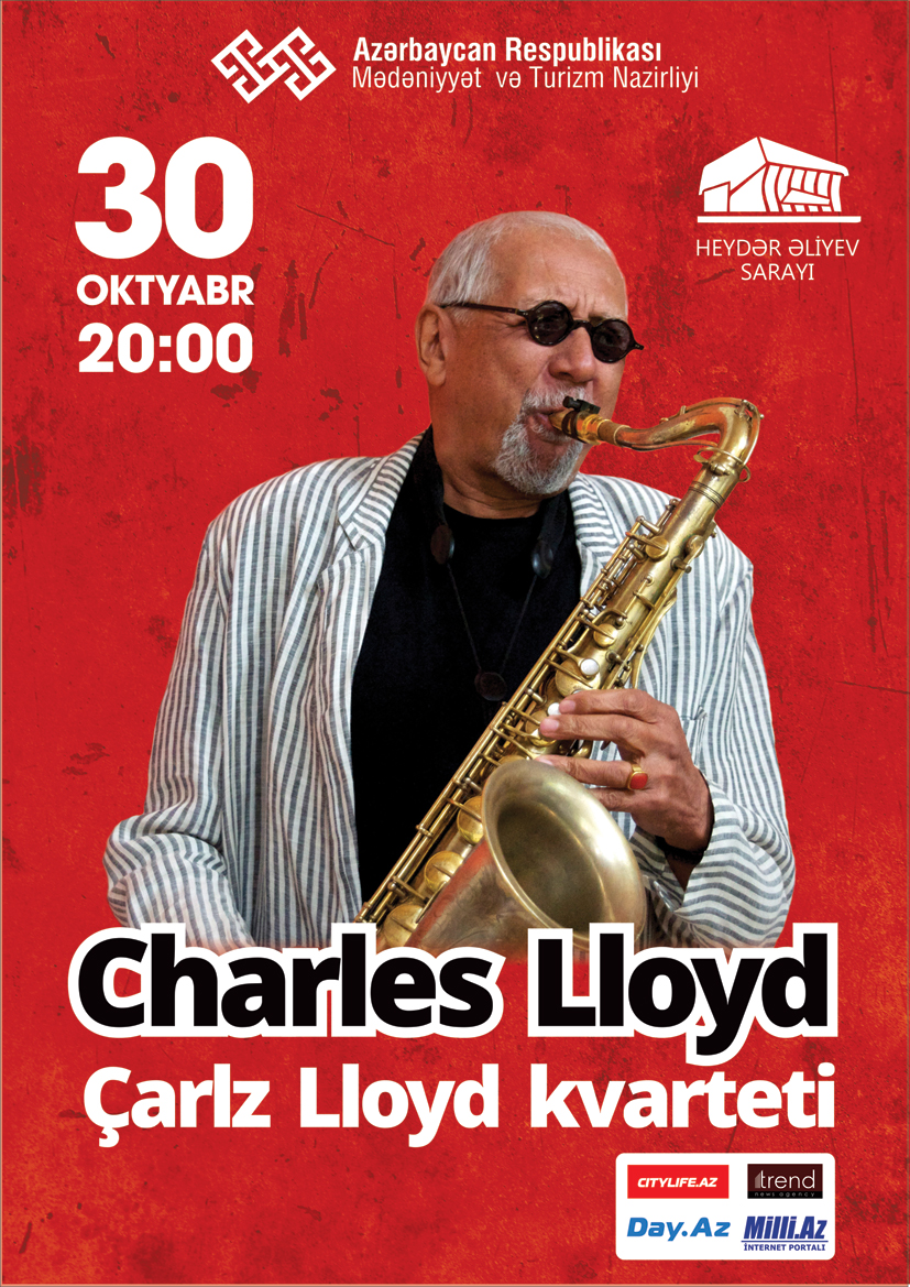 Легенда джаза Чарльз Ллойд выступит в Баку