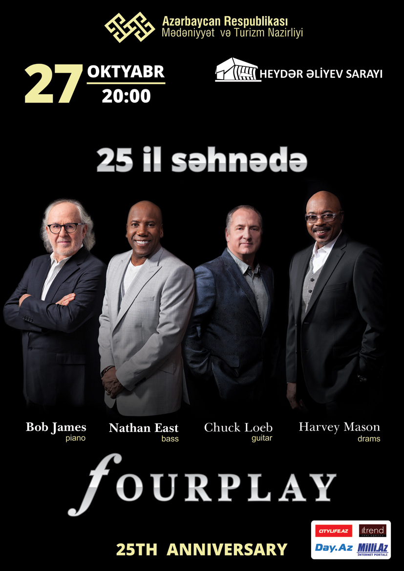 Известный джаз-квартет "Fourplay" отметит юбилей в Баку