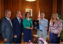 Necdet Ünüvar Azerbaycan Milletvekilleri ile TBMM'de görüştü (Foto Haber)