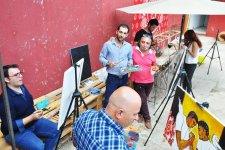 Шашлыки и ароматный чай – под открытым небом Баку (ФОТО)