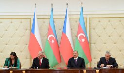 Азербайджан и Чехия подписали два документа