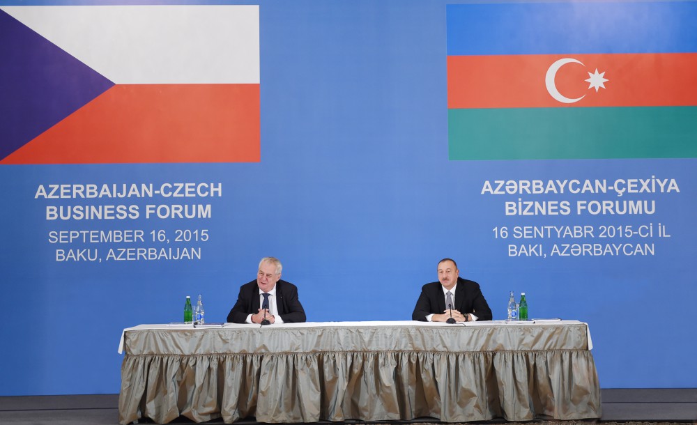 Президент Ильхам Алиев: Азербайджан на определенном этапе может рассмотреть вопросы поставок газа в Чехию (ФОТО)