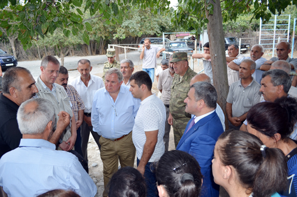 Докладчик ПАСЕ посетил прифронтовые регионы Азербайджана (ФОТО)