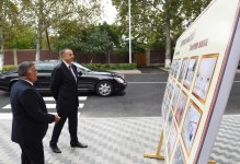 Президент Ильхам Алиев принял участие в открытии Шахматной школы в Агсу (ФОТО)