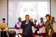 Композицией Зейнаб Ханларовой завершено турне, посвященное Евроиграм (ФОТО)