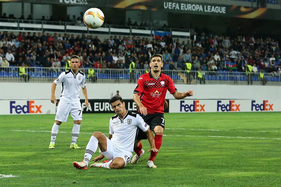 Первый матч "Габалы" в групповом этапе Лиги Европы завершился ничьей (ФОТО)