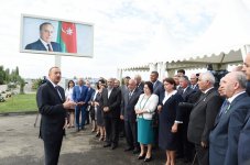 Prezident İlham Əliyev: Bizdə güclü iqtisadiyyat, güclü siyasi iradə, xalq-iqtidar birliyi var (FOTO)
