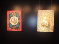 Аллюзии азербайджанских ковров, или селфи на фоне портрета Эльчина Азизова (ФОТО)