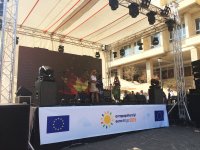 В Баку открылся "Европейский городок" (ФОТО)