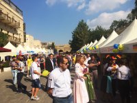 В Баку открылся "Европейский городок" (ФОТО)