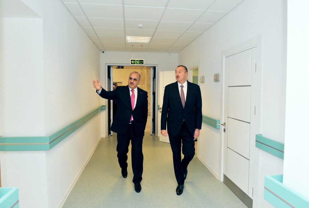 Президент Азербайджана принял участие в открытии после ремонта Республиканского центра реабилитации инвалидов (ФОТО)