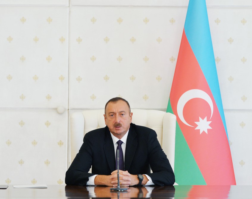 Ilham Aliyev: Azerbaijan, Russia have great potential for co-op in energy, transportation spheres