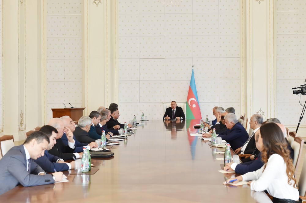 Под председательством Президента Ильхама Алиева прошло первое заседание Оргкомитета IV Исламских игр солидарности (ФОТО)