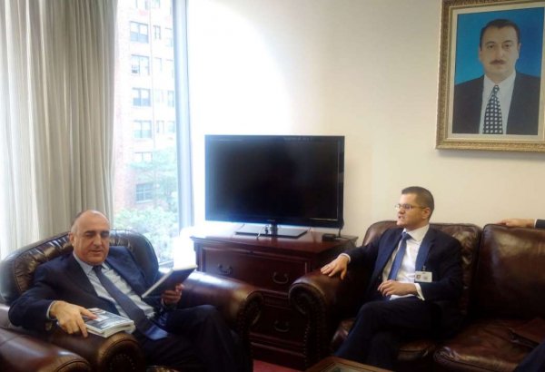 Министр иностранных дел Азербайджана встретился с главой МИД Сербии (ФОТО)