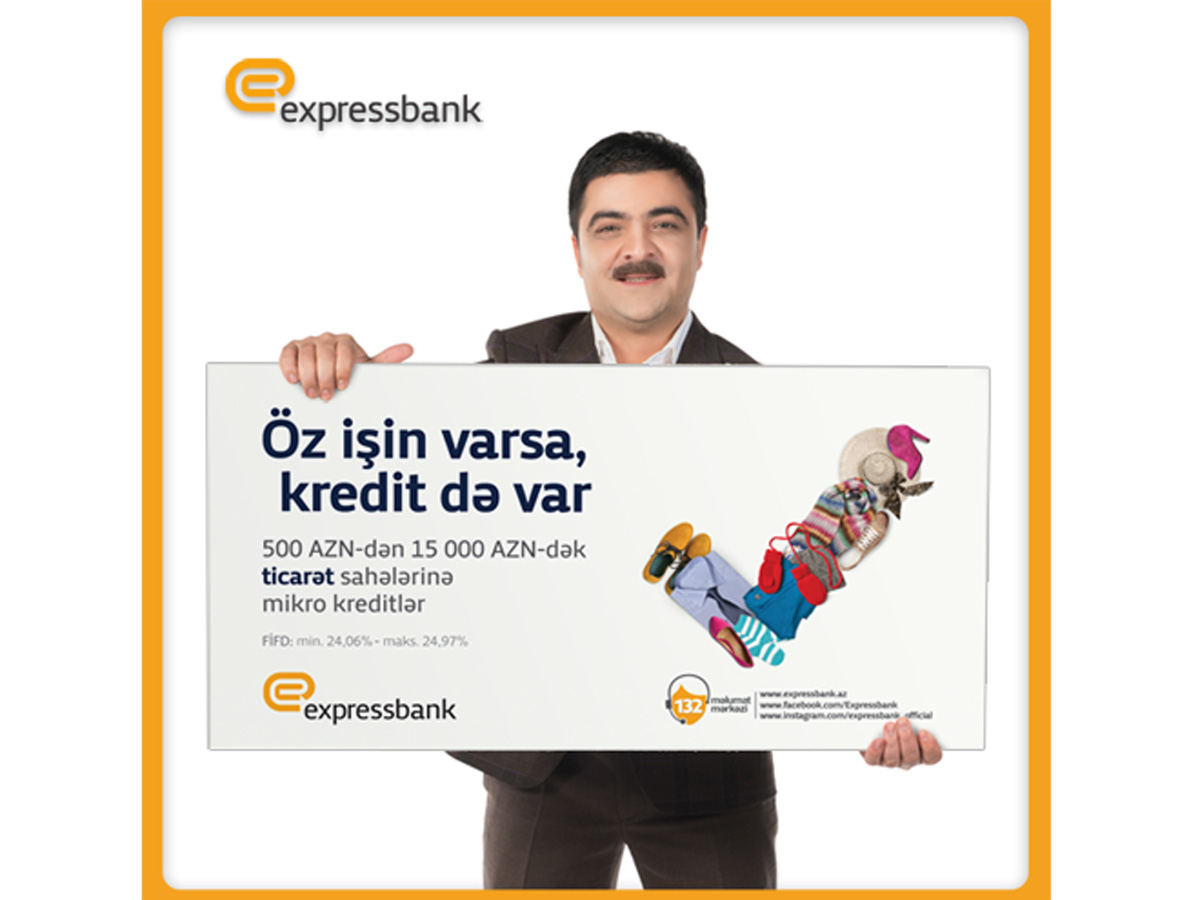 "Expressbank" sərfəli mikro kreditlər təklif edir