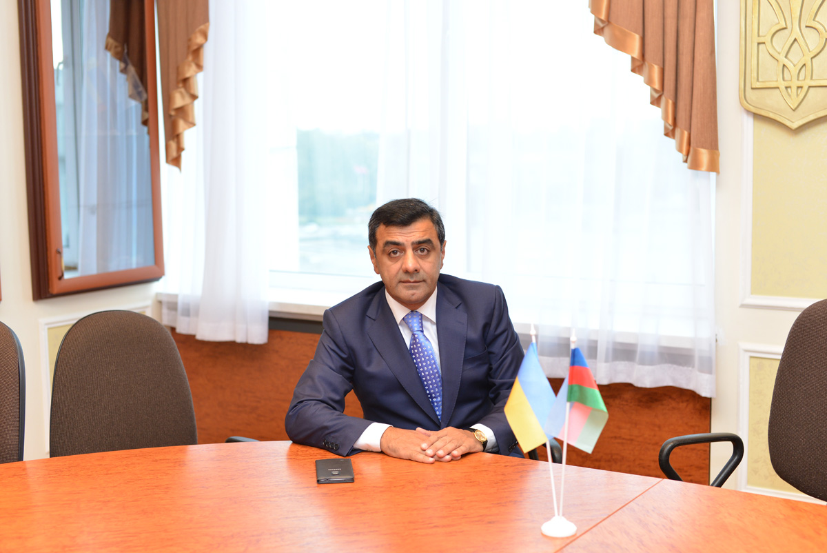 Председатель МА "Азербайджан-Украина" встретился с мэром города Сумы (ФОТО)