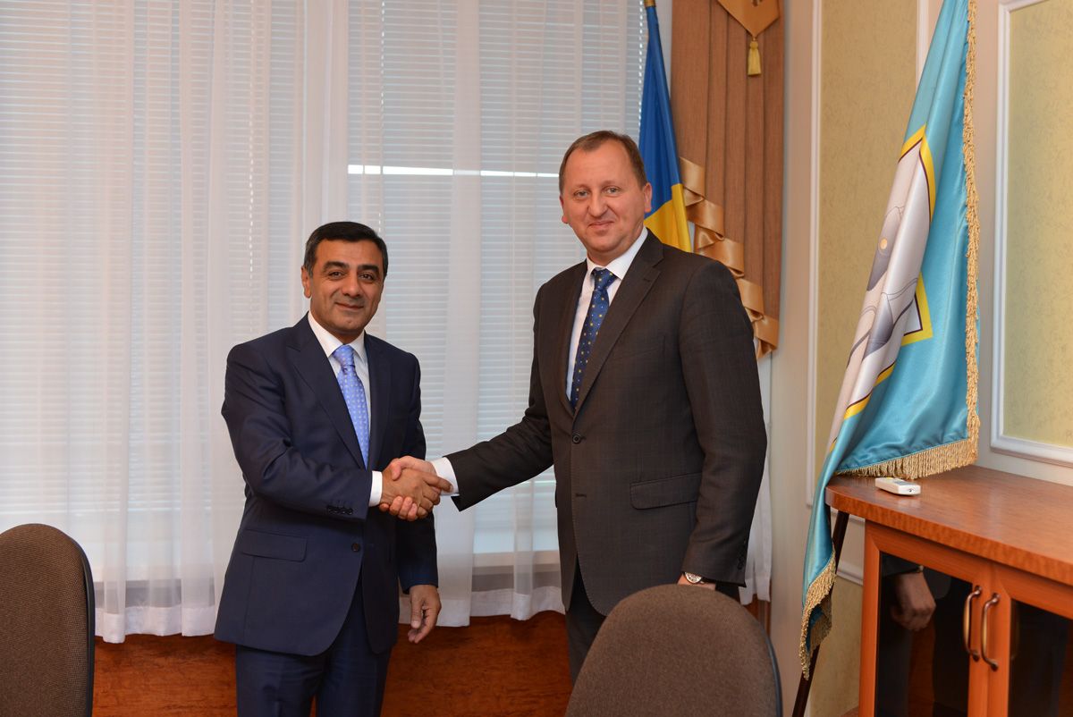 Председатель МА "Азербайджан-Украина" встретился с мэром города Сумы (ФОТО)