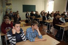 Азербайджанский фонд «Знание» организовал лекцию в Полтавском лицее