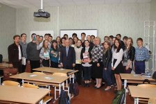 Азербайджанский фонд «Знание» организовал лекцию в Полтавском лицее